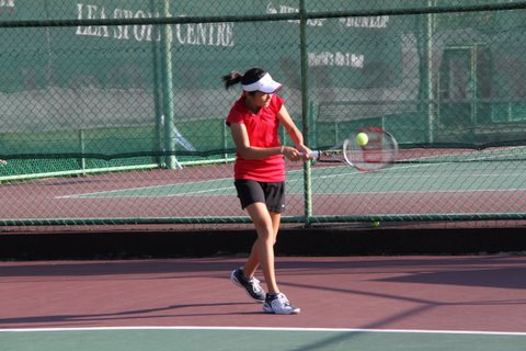 Eudice Chong is focused