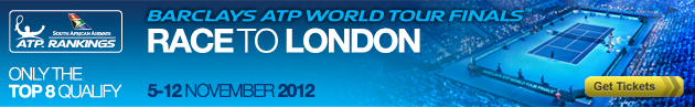 Post image for London 2012 ATP Tour Finals